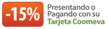 15% presentando o pagando