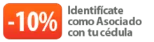 10% Identifícate como Asociado con tu cédula 