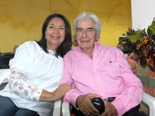 Dr Pinzón y su esposa 