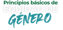 Principios básicos de equidad de género