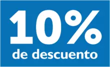 10 % de descuento