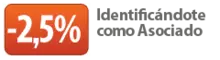 2,5 % de descuento
