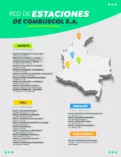Mapa Combuscol