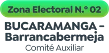 ZONA ELECTORAL No. 02 BUCARAMANGA - BARRANCABERMEJA