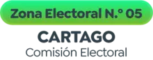 ZONA ELECTORAL No. 05 CARTAGO