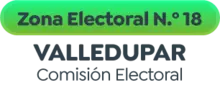 ZONA ELECTORAL N.º 18 VALLEDUPAR 