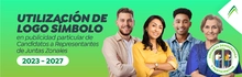 Utilización de Logo símbolo en publicidad particular de Candidatos a Representantes de Juntas Zonales