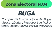 ZONA ELECTORAL N.04 BUGA