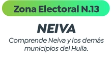 ZONA ELECTORAL N.13 NEIVA
